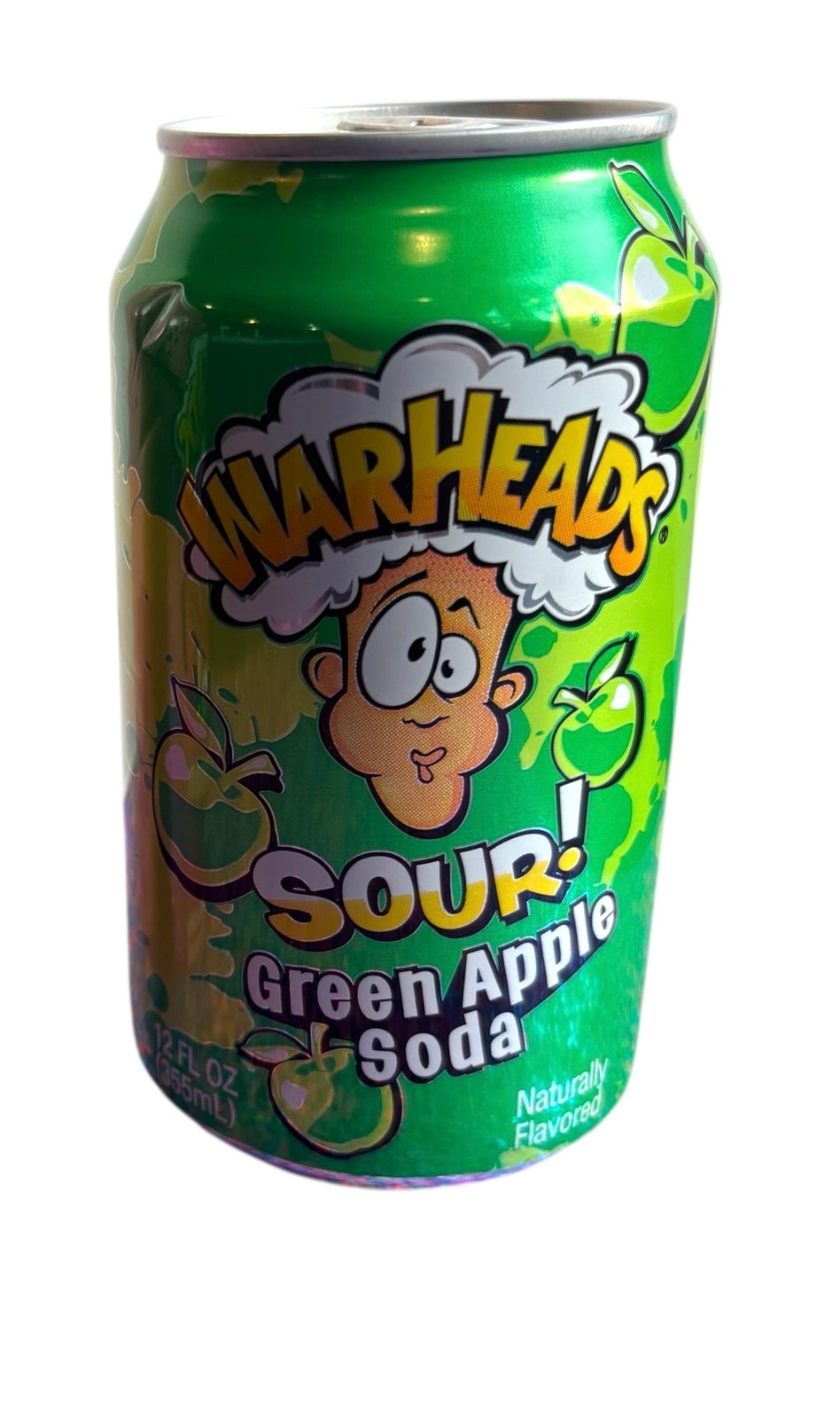 Green Apple Warhead Soda